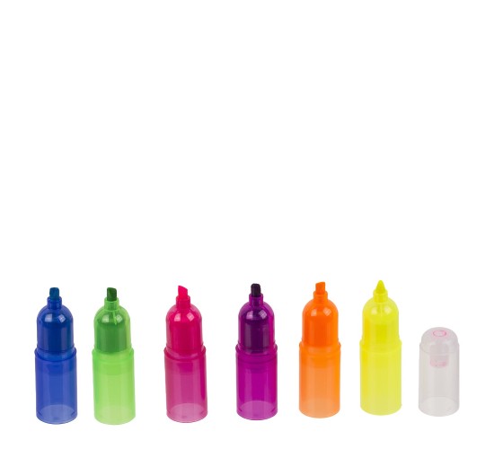 Μαρκαδόρος Υπογραμμίσεως 6 Σε 1 Πλαστικό 21cm