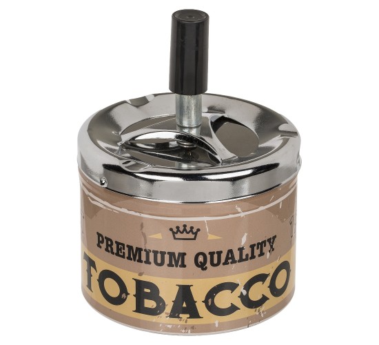 Σταχτοδοχείο Μέταλλο 10cm Σε 4 Σχέδια