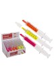 Μαρκαδόρος Υπογραμμίσεως Σύριγγα Πλαστικό 10x8cm Σε 4 Χρώματα