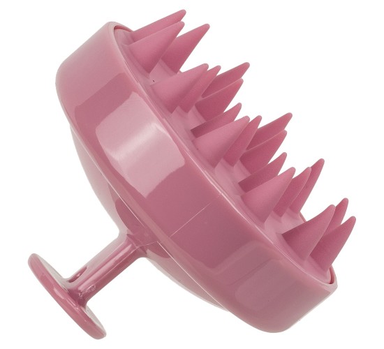 Βούρτσα Μασάζ Κεφαλιού Πλαστικό/Σιλικόνη 7x7x5.5cm Σε 3 Χρώματα