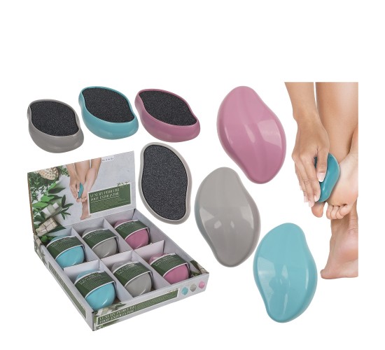 Ράσπα Ποδιού Πλαστικό 10cm Σε 3 Χρώματα