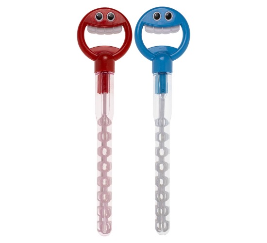 Παιχνίδι Σαπουνόφουσκες Αστείο Πρόσωπο 180ml 44cm Πλαστικό Σε 4 Χρώματα