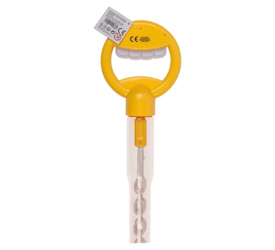 Παιχνίδι Σαπουνόφουσκες Αστείο Πρόσωπο 180ml 44cm Πλαστικό Σε 4 Χρώματα