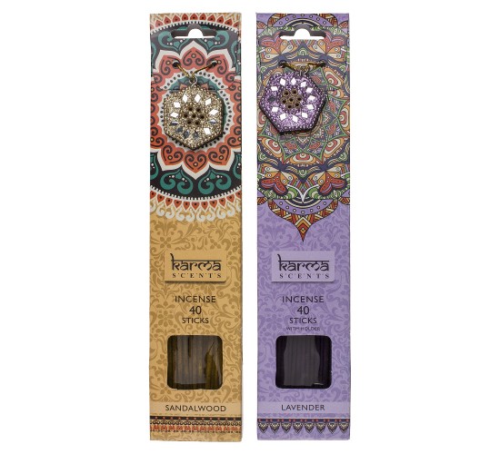 Αρωματικό Χώρου Karma Με Ξύλινα Sticks Και Διακοσμητικό 40Τμχ Σε 6 Αρώματα