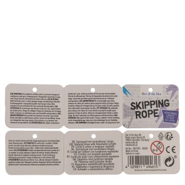 Παιχνίδι Σχοινάκι 275cm Σε 3 Χρώματα