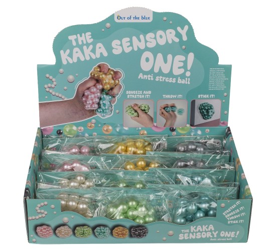 Μπαλίτσα Αντιστρές Και Κολλητική Τοίχου 7x6.5x4cm Σε 6 Χρώματα