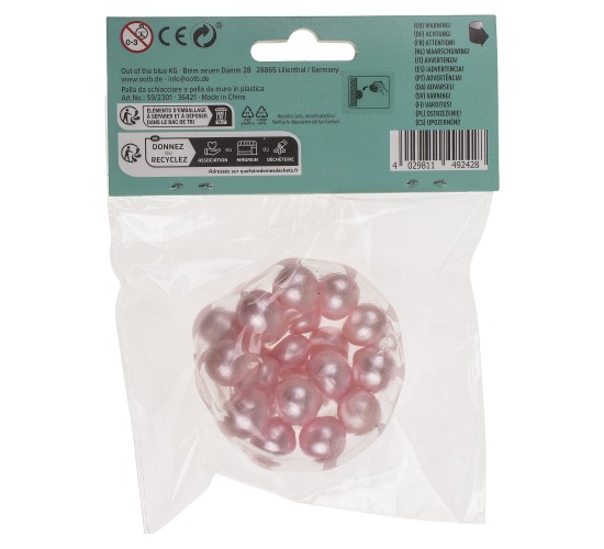 Μπαλίτσα Αντιστρές Και Κολλητική Τοίχου 7x6.5x4cm Σε 6 Χρώματα