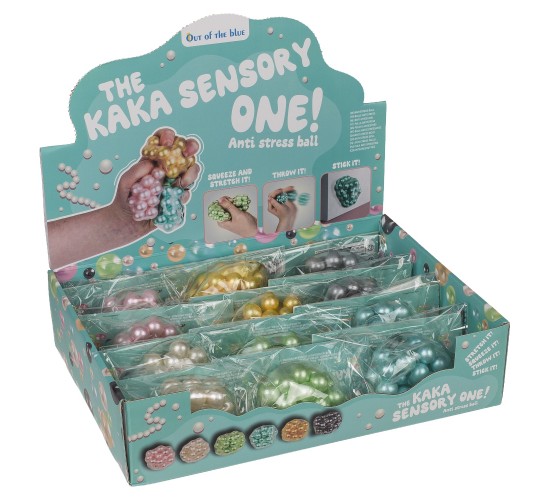 Μπαλίτσα Αντιστρές Και Κολλητική Τοίχου 7x6.5x4cm Σε 6 Χρώματα