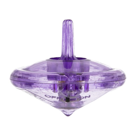 Παιχνίδι Σβούρα Με LED Πλαστικό 4.5cm Σε 6 Χρώματα