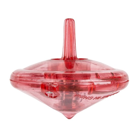 Παιχνίδι Σβούρα Με LED Πλαστικό 4.5cm Σε 6 Χρώματα