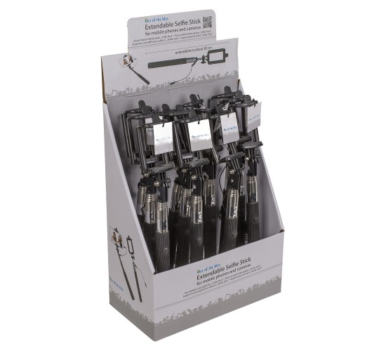 Σέλφι Στικ Επεκτεινόμενο Έως 82cm Με Βύσμα 3.5mm