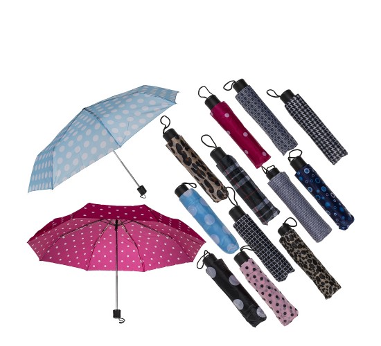 Ομπρέλα Τσέπης Σε Θήκη 87cm Σε 12 Σχέδια