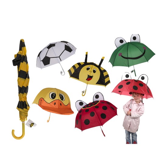 Ομπρέλα Παιδική 70cm Σε 5 Σχέδια