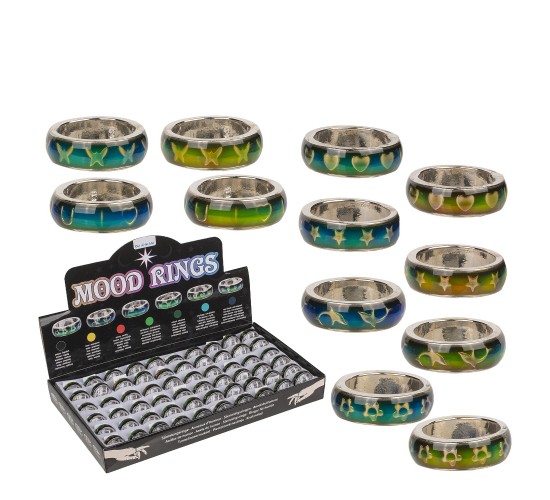 Δαχτυλίδι Διάθεσης Μέταλλο Σε 4 Μεγέθη Σε 6 Χρώματα