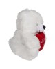 Αρκουδάκι Με Κόκκινη Καρδιά ‘I Love You’ Λευκό/Κόκκινο 22cm