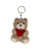 Μπρελόκ Αρκουδάκι Με Καρδιά 8cm Σε 4 Χρώματα