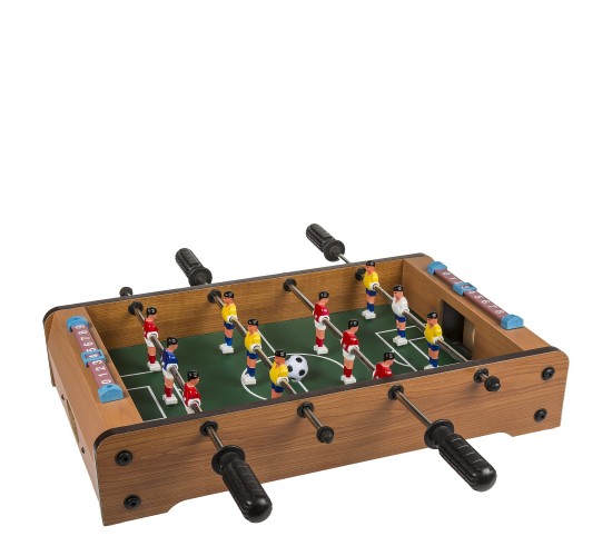 Παιχνίδι Επιτραπέζιο Ποδοσφαιράκι Μίνι Με Ένδειξη Σκορ Ξύλο 51x31cm