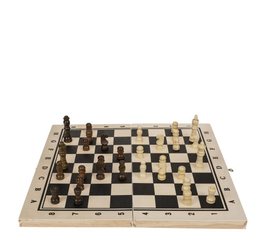 Παιχνίδι Επιτραπέζιο Σκάκι Ξύλο 34x34cm