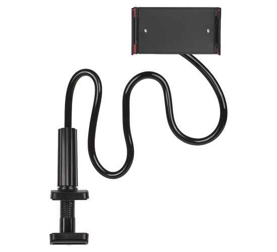 Βάση Στήριξης Κινητού/Τάμπλετ Με Ευλύγιστο Σωλήνα Πλαστικό/Αλουμίνιο 11.5-18.5/110cm