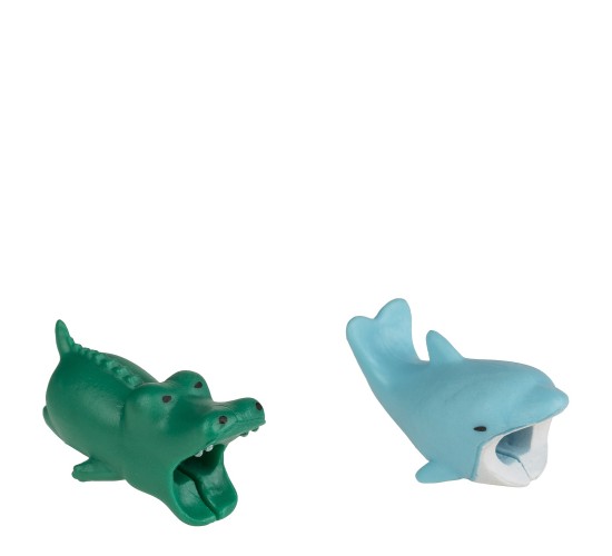 Βάση Στήριξης Καλωδίου Ζωάκι 3.5cm Σε 6 Χρώματα