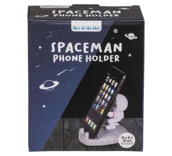 Βάση Κινητού Διαστημάνθρωπος Πλαστικό 10x8x10cm Σε 2 Σχέδια