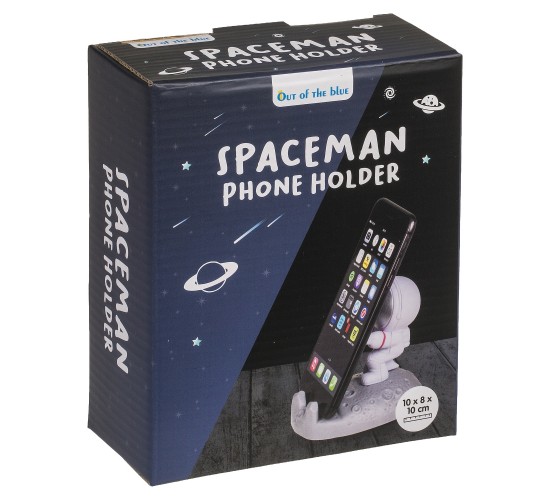 Βάση Κινητού Διαστημάνθρωπος Πλαστικό 10x8x10cm Σε 2 Σχέδια