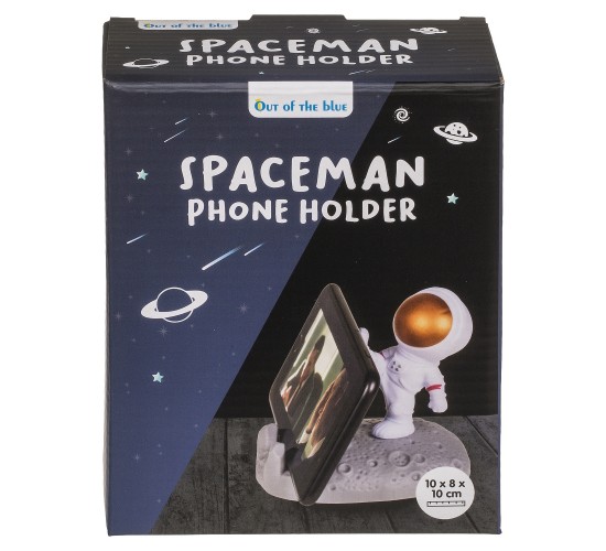 Βάση Κινητού Διαστημάνθρωπος Πλαστικό 10x8x10cm Σε 2 Σχέδια