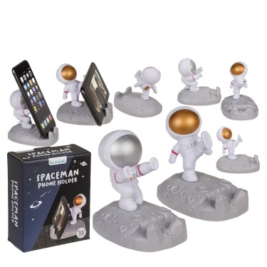 Βάση Κινητού Διαστημάνθρωπος Πλαστικό 10x8x10cm Σε 2 Σχέδια