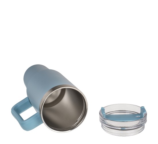 Θέρμος XXL 1.2lt Με Ενσωματωμένο Καλαμάκι Μπλε