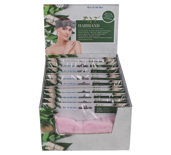 Κορδέλα Μαλλιών Με Παπιγιόν 100%  Polyester 20x8cm Σε 4 Χρώματα