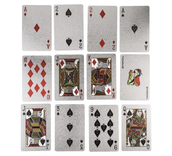 Τράπουλα Deluxe 54 Κάρτες Σε 2 Χρώματα