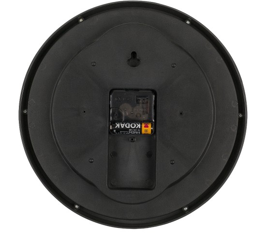 Ρολόι Τοίχου Διάστημα Φωσφοριζέ Μαύρο Πλαστικό Φ30cm