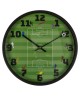 Ρολόι Τοίχου Ποδόσφαιρο Πράσινο Πλαστικό Φ30cm