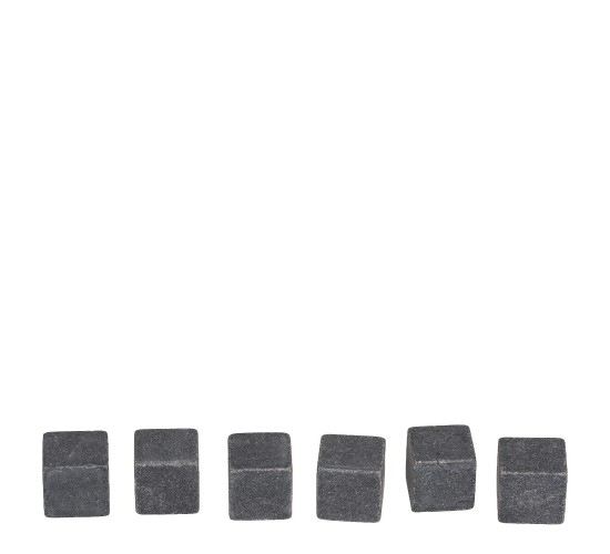 Πέτρες Ψύξης Για Ουίσκι Σε Βελούδινη Θήκη Σετ 6Τμχ