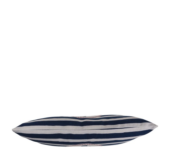 Διακοσμητικό Μαξιλάρι Άγκυρα Με Φερμουάρ Μπλε/Λευκό 64%  Polyester/19%  Βαμβάκι/17%  Βισκόζη 30x50cm 1Τμχ