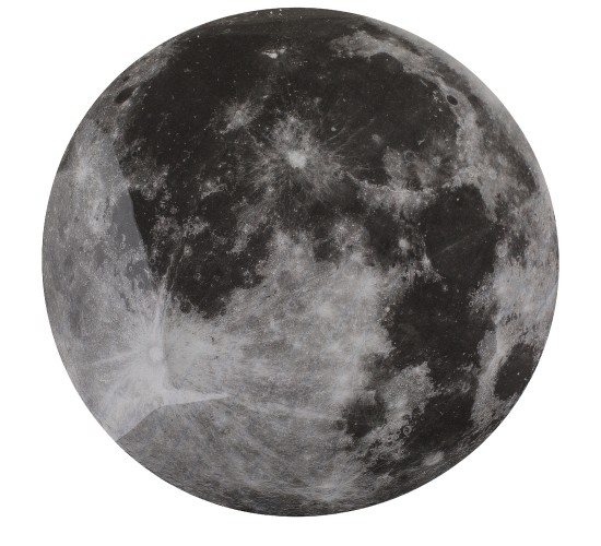 Αυτοκόλλητο Τοίχου Που Φωσφορίζει Σελήνη 19.3cm