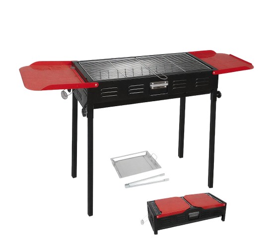 Φορητή Ψησταριά BBQ ArteLibre FIRELITE Μέταλλο 30.5x118x58-70cm