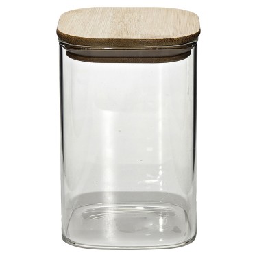 Βάζο Γυαλί Με Ερμητικό Καπάκι 950ml Φ10x15.6cm