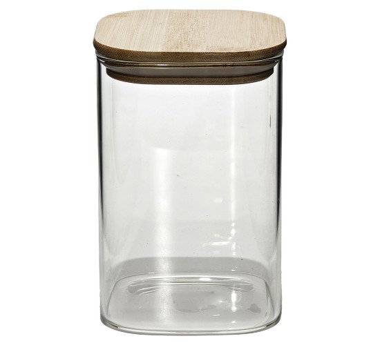 Βάζο Γυαλί Με Ερμητικό Καπάκι 950ml Φ10x15.6cm