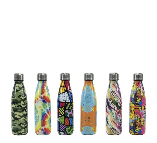 Μπουκάλι Θερμικό 500ml Σε 6 Σχέδια
