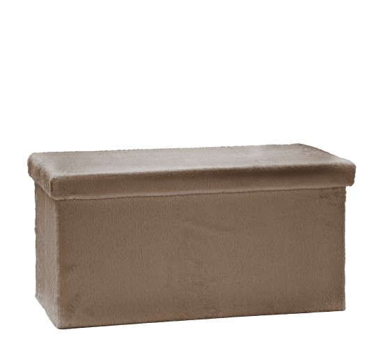 Πουφ Αναδιπλούμενο Τόρτορα Velure 76x38cm