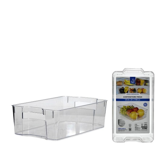 Οργανωτής Ψυγείου Διάφανο Πλαστικό 37.5x21x10cm