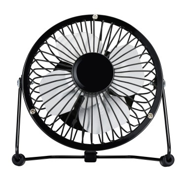 Επιτραπέζιος Ανεμιστήρας USB Μαύρο 13cm LIFETIME AIR