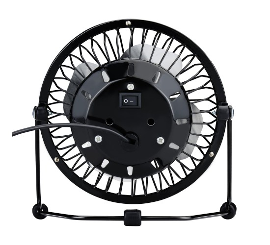Επιτραπέζιος Ανεμιστήρας USB Μαύρο 13cm LIFETIME AIR