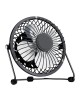 Επιτραπέζιος Ανεμιστήρας USB Μαύρο 13cm LIFETIME AIR
