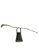 Ηλιακό Φανάρι Ηλιακό Μαύρο Φ11x14-21cm ARTI CASA