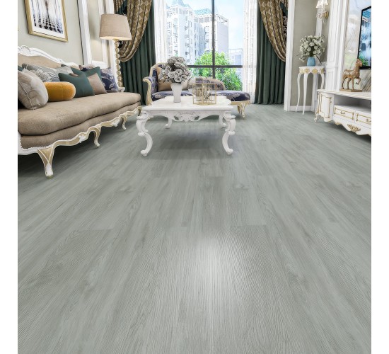 Σοβατεπί SPC Silverstone Grey 2400x60x12mm Πακέτο 10Τμχ