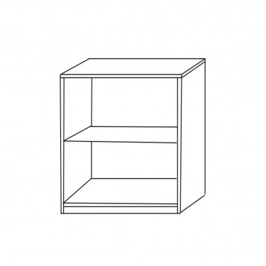 Κομοδίνο ArteLibre SEDUM Φυσικό χρώμα 40x40x45cm