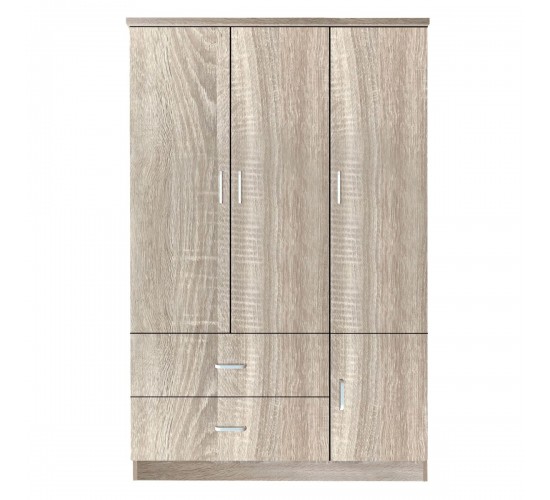 Ντουλάπα ArteLibre TUBEROSA Φυσικό Μοριοσανίδα 120x50x180cm