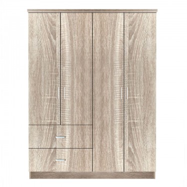 Ντουλάπα ArteLibre HOYA WAX Φυσικό Μοριοσανίδα 119x42x181cm